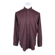 Unisex Seidensticker - Collared shirt, size L - Wine red ()