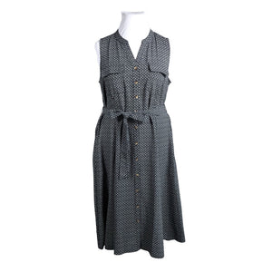 Unisex Croft & Barrow - Schiffon dress, size 42 - Black (1)