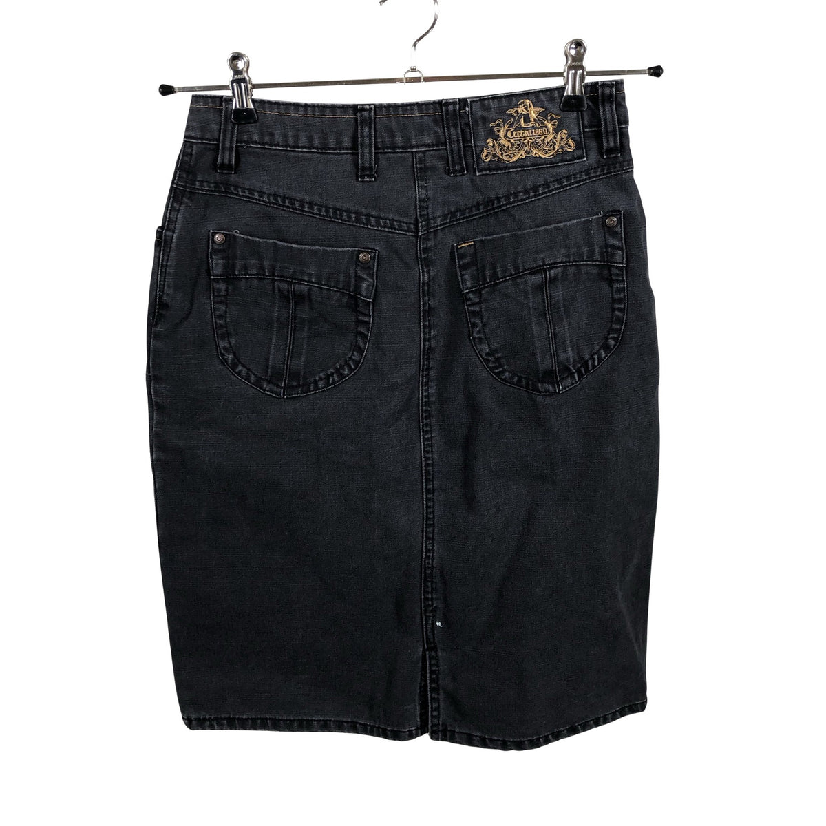 Unisex Stooker - Denim skirt, size 36 - Gray (2)