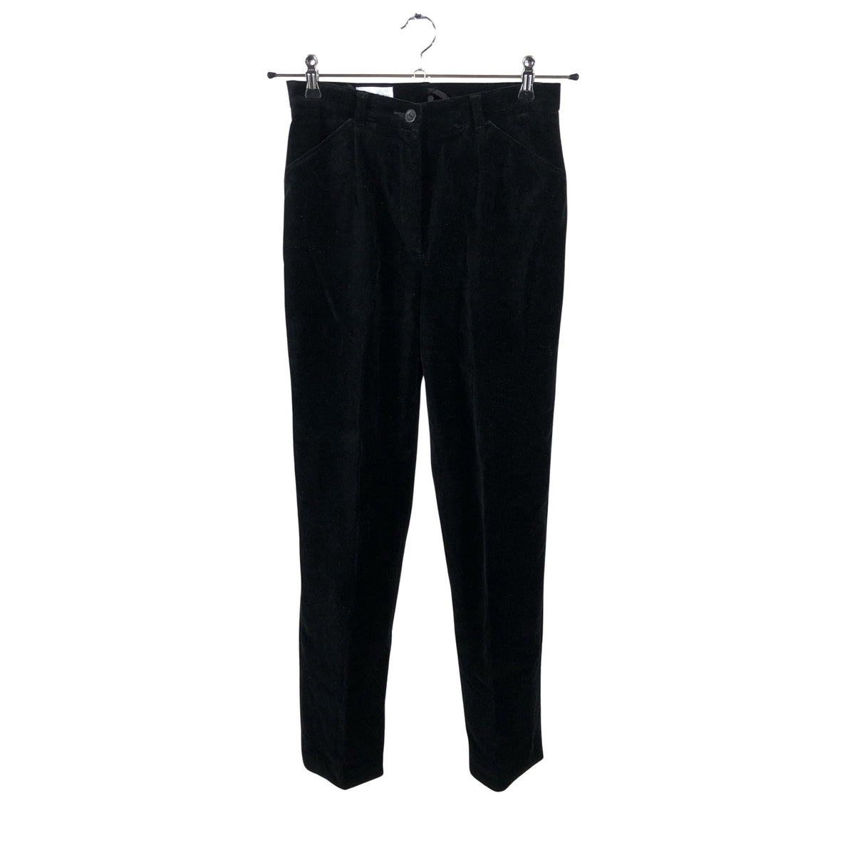 Unisex Peter Hahn - Velvet pants, size 36 - Black (1)