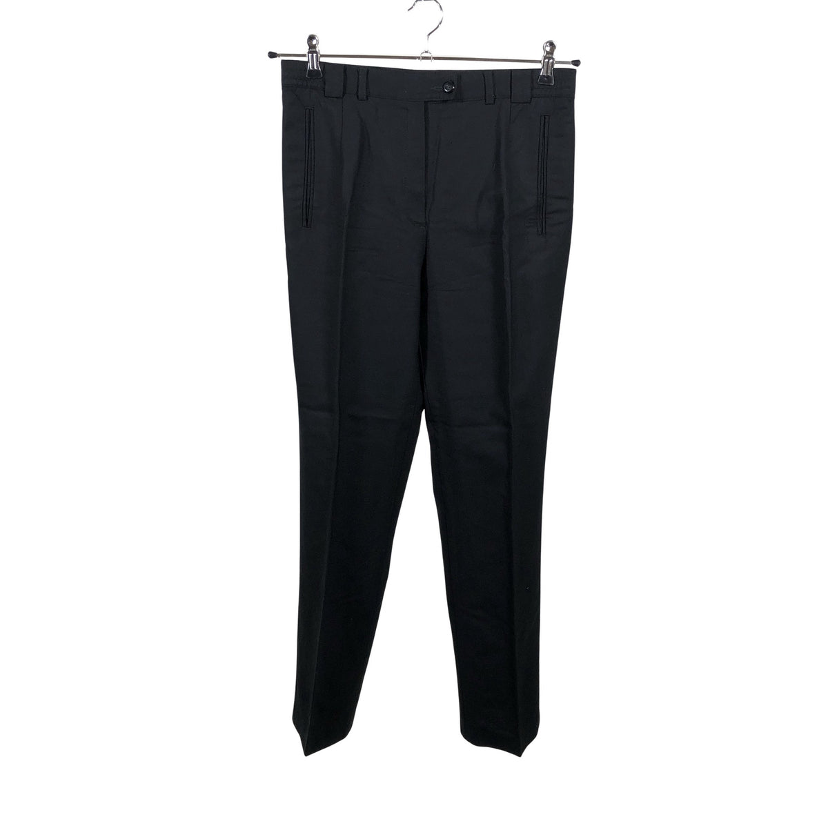 Unisex Peter Hahn - Straight leg trousers, size 38 - Black (1)
