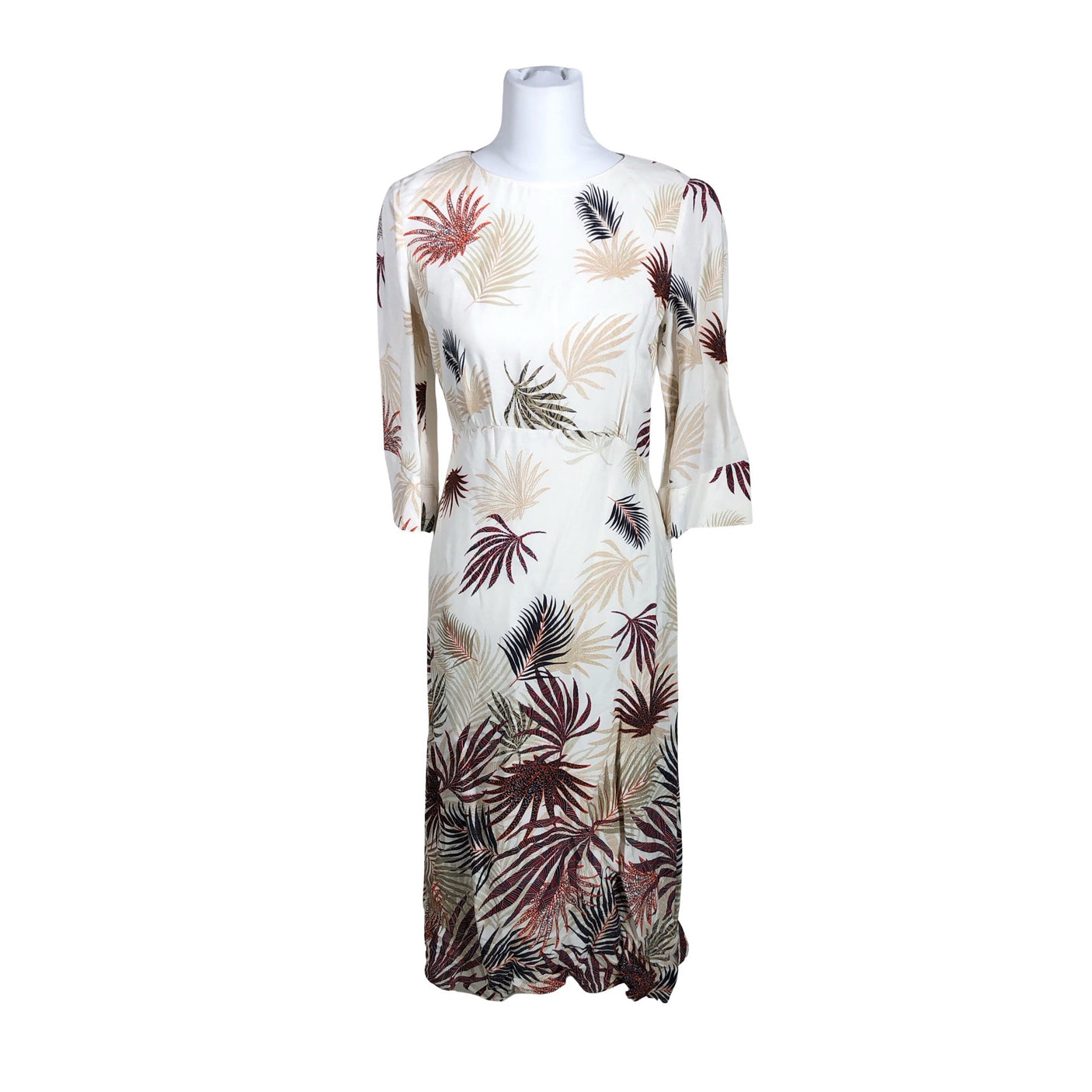 Unisex Esprit - Schiffon dress, size 36 - Natural white (1)