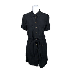 Unisex InWear - Schiffon dress, size 36 - Black (1)