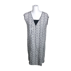 Unisex Soyaconcept - Schiffon dress, size 40 - White (1)