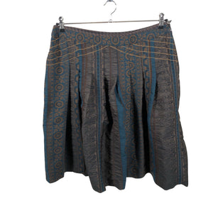 Unisex Bandolera - Fabric skirt, size 42 - Brown (1)