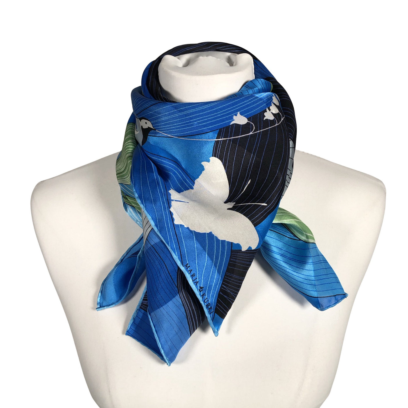 Unisex Marja Kurki - Scarf, size Midi - Blue (1)