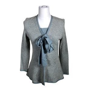 Unisex Neulenuttu Tetti Siren - Cardigan, size 36 - Light blue (1)