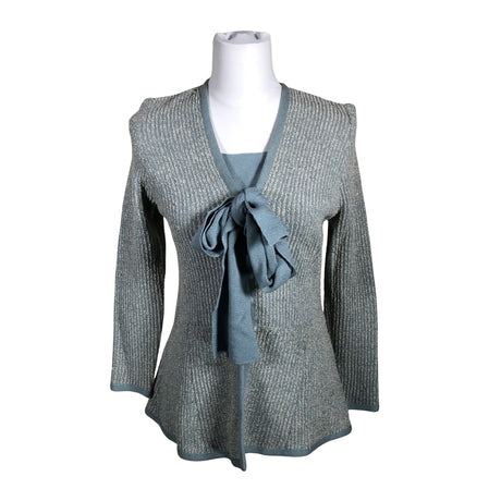 Unisex Neulenuttu Tetti Siren - Cardigan, size 36 - Light blue ()