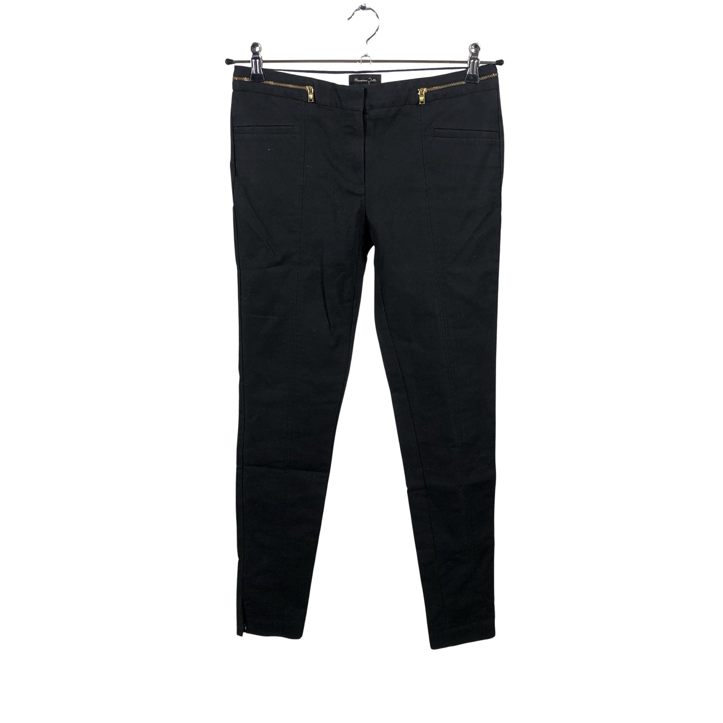 Unisex Massimo Dutti - Chinos, size 38 - Black (1)