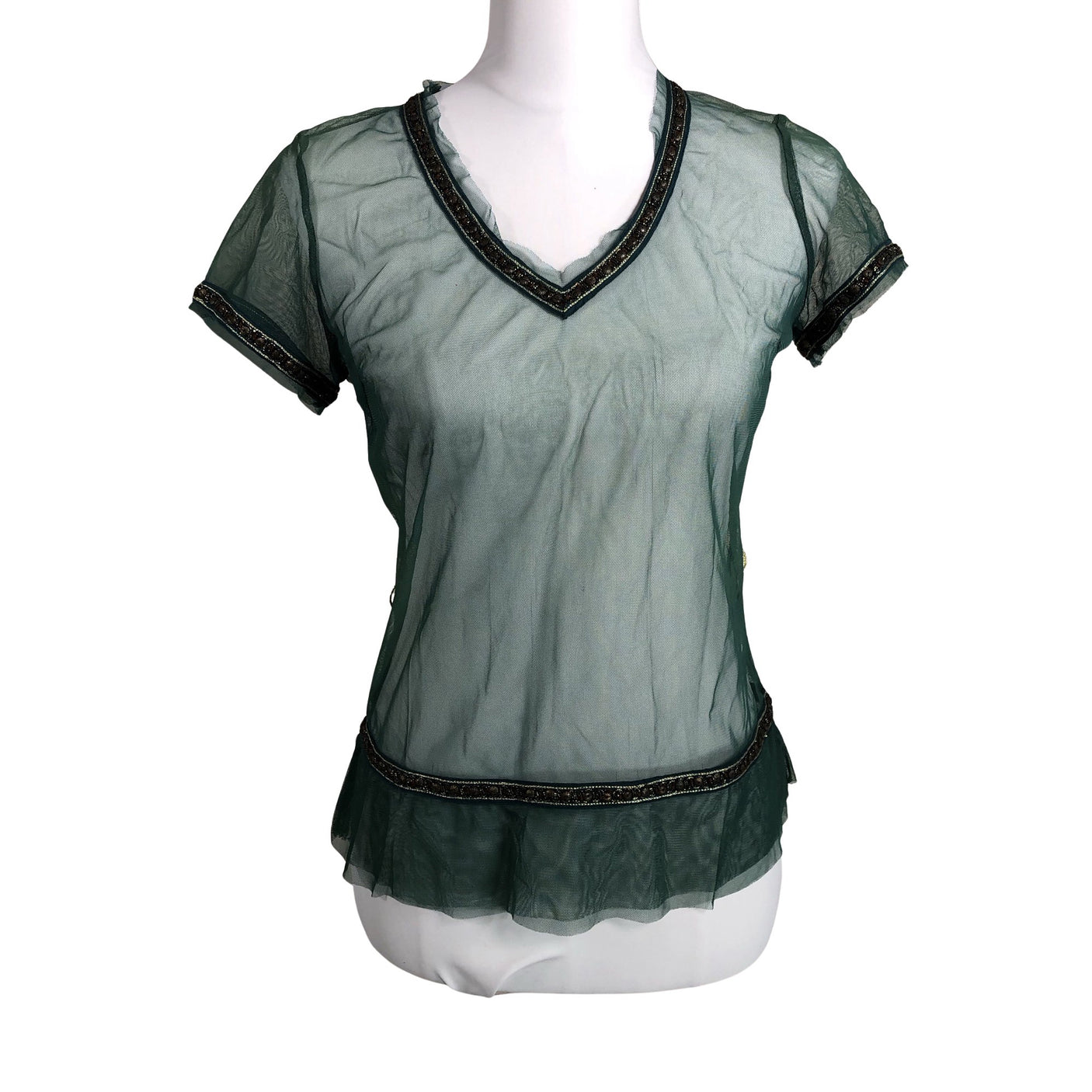 Unisex Greenhouse - Short-sleeved blouse, size 40 - Green (1)