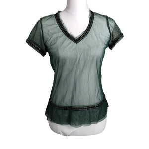 Unisex Greenhouse - Short-sleeved blouse, size 40 - Green (1)