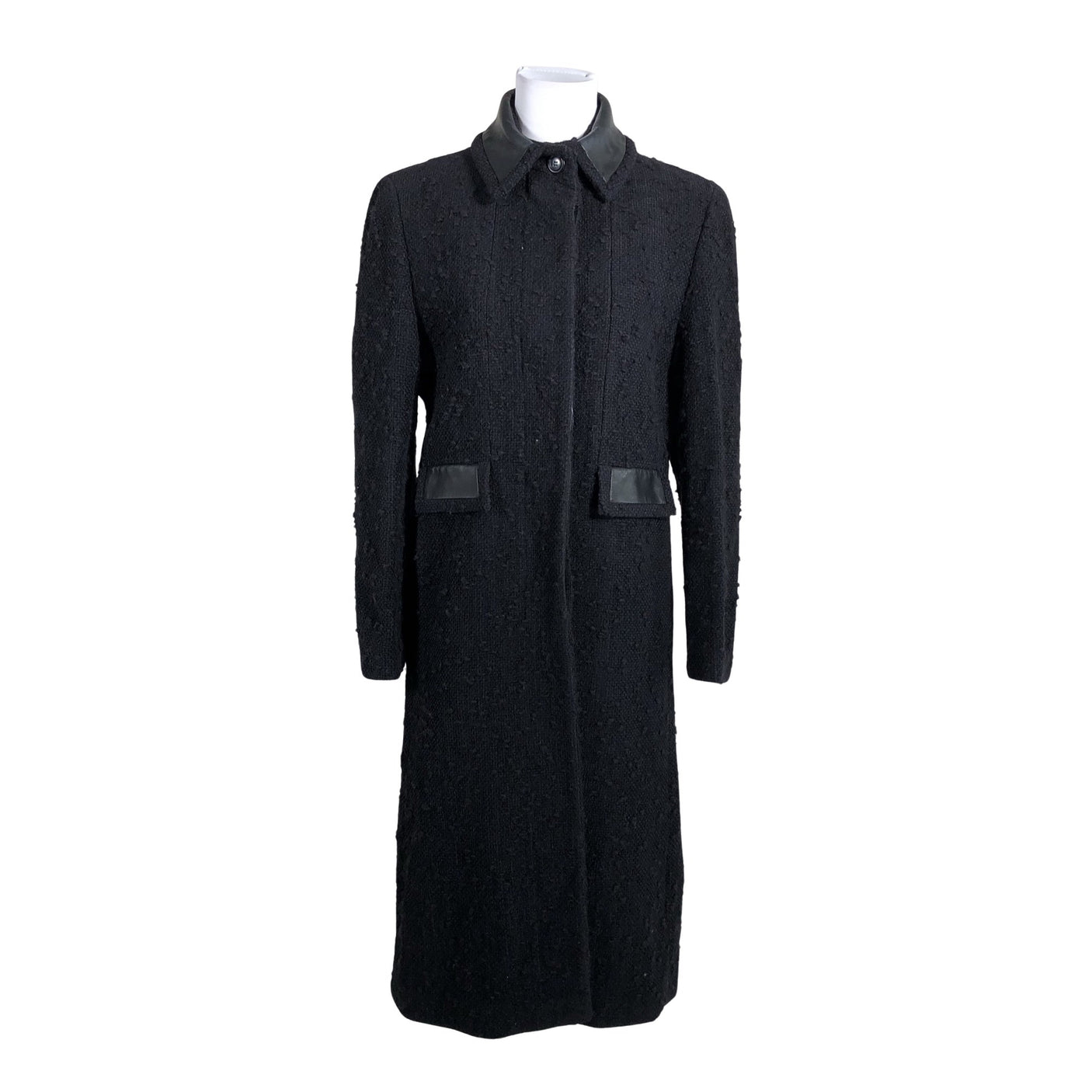 Unisex Yell - Wool coat, size 34 - Black (1)