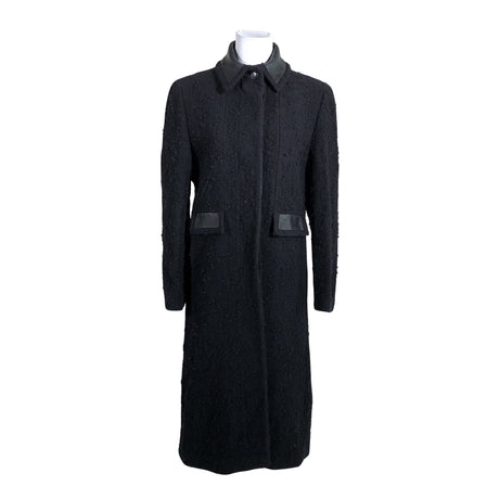 Unisex Yell - Wool coat, size 34 - Black ()