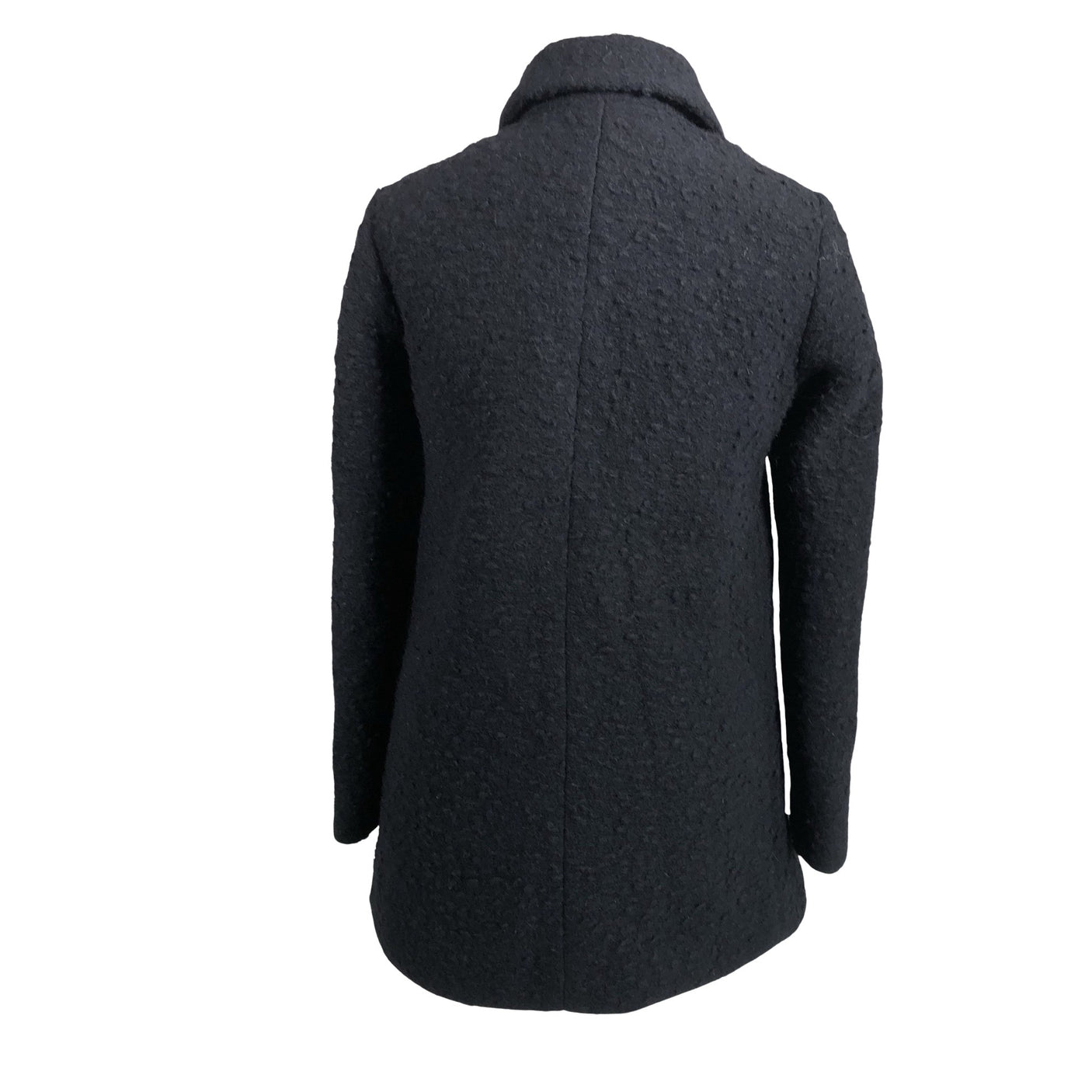 Unisex Uptobe - Wool coat, size 38 - Black (2)