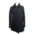 Unisex Uptobe - Wool coat, size 38 - Black ()