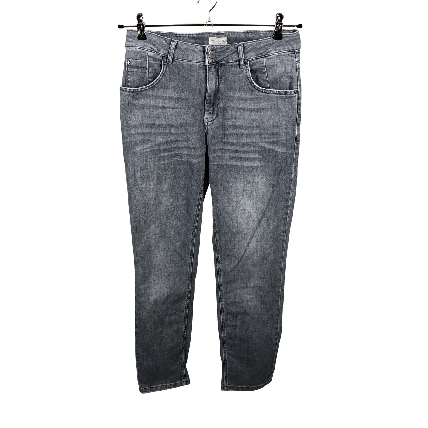 Unisex Milano Italy - Jeans, size 38 - Gray (1)