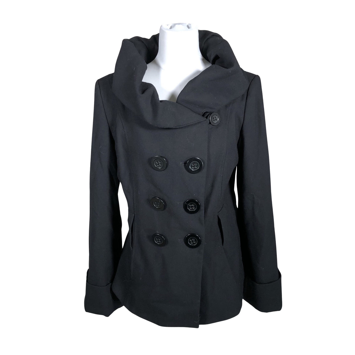 Unisex S.T.I - Trench coat, size 40 - Black (1)
