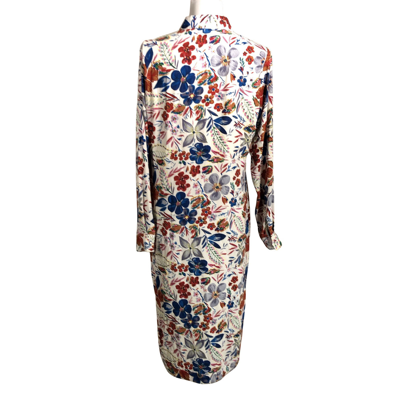 Unisex Essentiel Antwerp - Schiffon dress, size 40 - White (2)