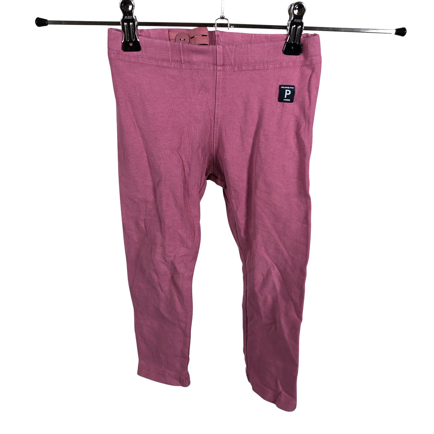 Unisex Polarn O. Pyret - Leggings, size 92 - 98 - Light pink (2)