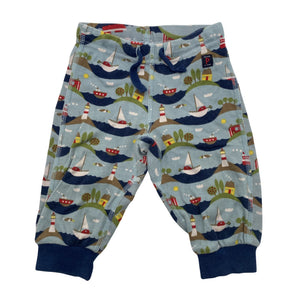 Unisex Polarn O. Pyret - Tricot pants, size 56 - 62 - Light blue (1)
