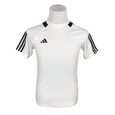 Unisex Adidas - Sports shirt, short sleeve, size L - White ()