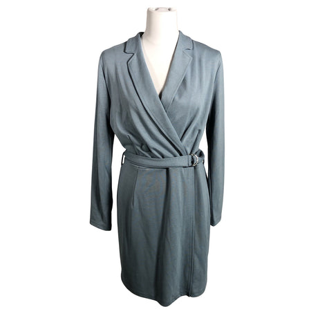 Unisex Even&Odd - Tricot dress, size 40 - Light blue ()