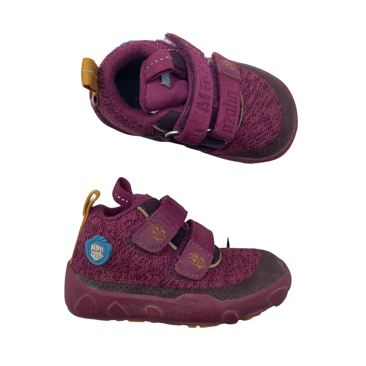 Unisex Affenzahn - Spring/Fall shoes, size 21 - Violet (1)