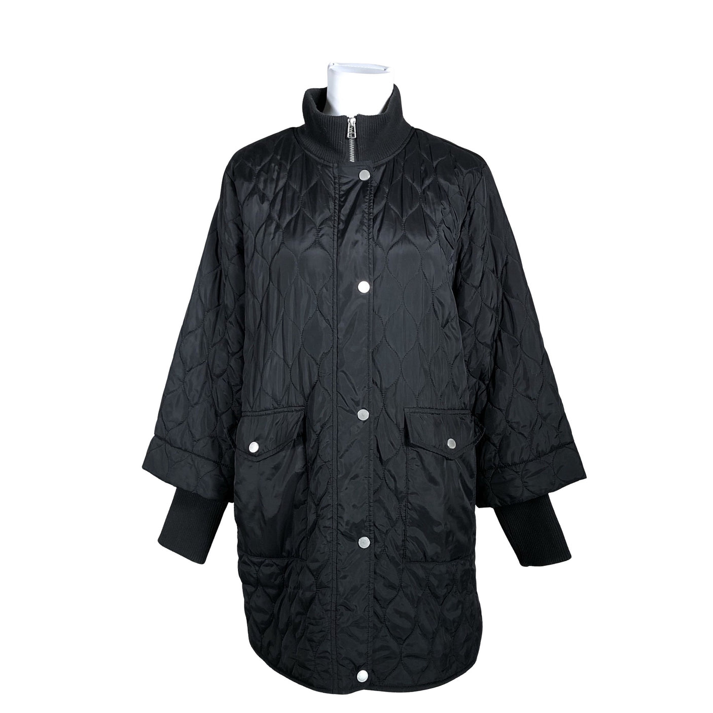 Unisex Free Quent - Quilted jacket, size 38 - Black (1)