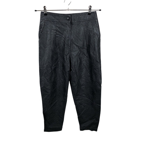 Unisex Vicolo - Leather pants, size 38 - Black ()