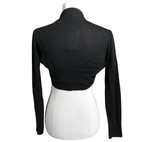 Unisex Andiata - Knit bolero jacket, size 36 - Black (2)