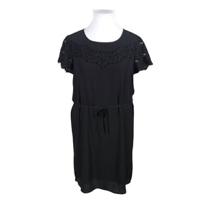 Unisex Soyaconcept - Schiffon dress, size 42 - Black (1)