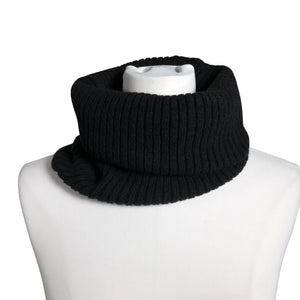 Unisex London Fog - Circle scarf, size Mini - Black (2)