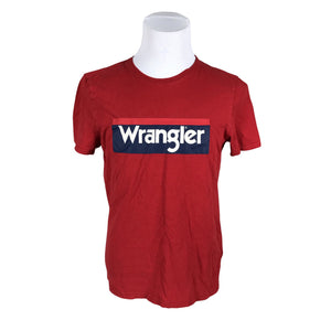 Unisex Wrangler - T-shirt, size M - Red (1)