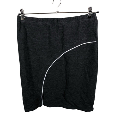 Unisex Signature - Tricot skirt, size 38 - Gray ()