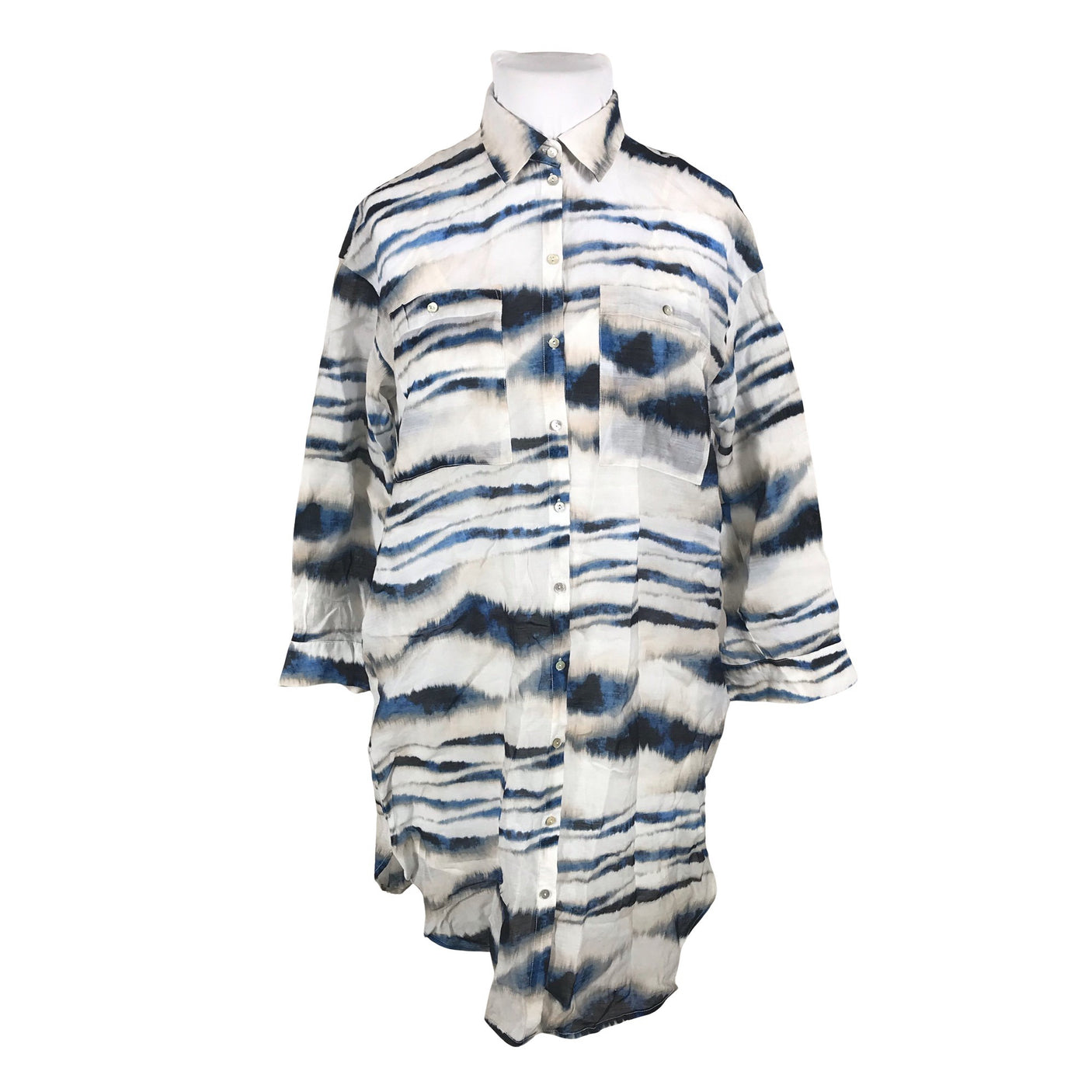 Unisex Jake's - Schiffon dress, size 42 - White (2)
