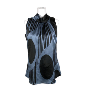 Unisex Koola Anna - Schiffon tunic, size 40 - Blue (1)