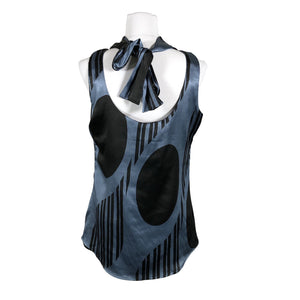 Unisex Koola Anna - Schiffon tunic, size 40 - Blue (4)