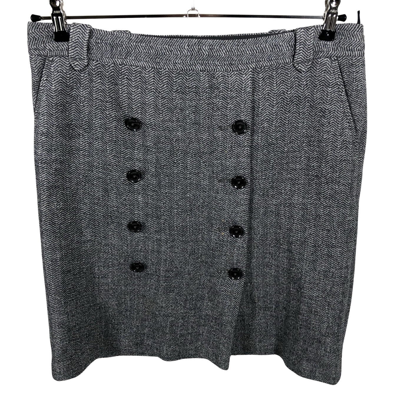 Unisex Tommy Hilfiger - Fabric skirt, size 42 - Gray (1)