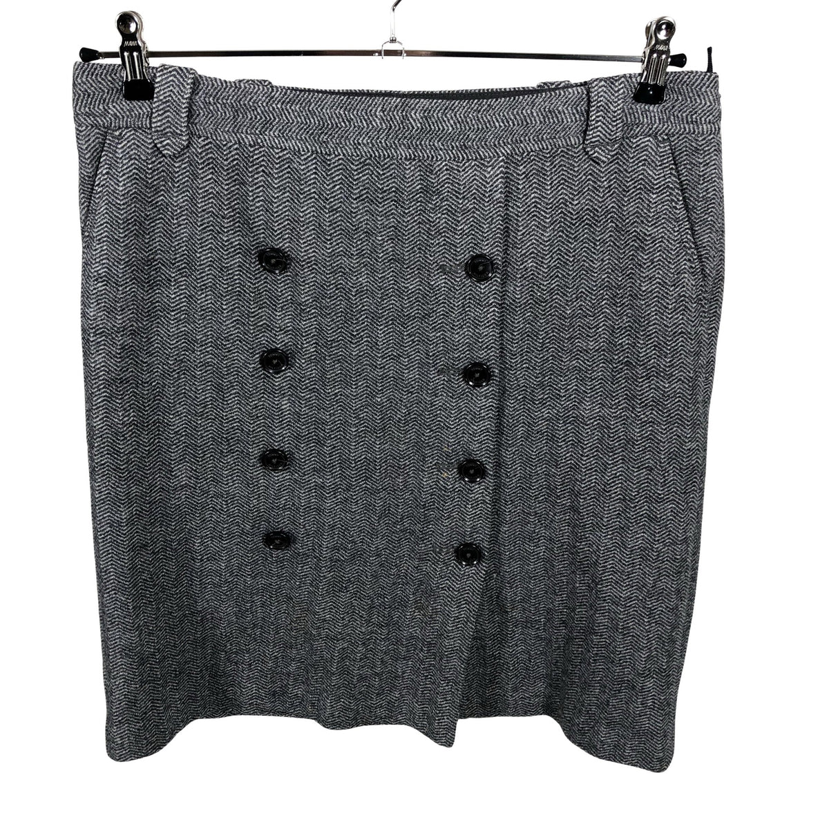 Unisex Tommy Hilfiger - Fabric skirt, size 42 - Gray (2)