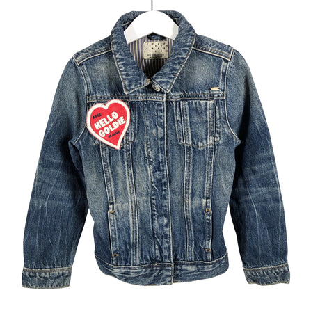 Unisex Scotch&Soda - Denim jacket, size 116 - 122 - Blue ()