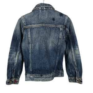 Unisex Scotch&Soda - Denim jacket, size 116 - 122 - Blue (3)
