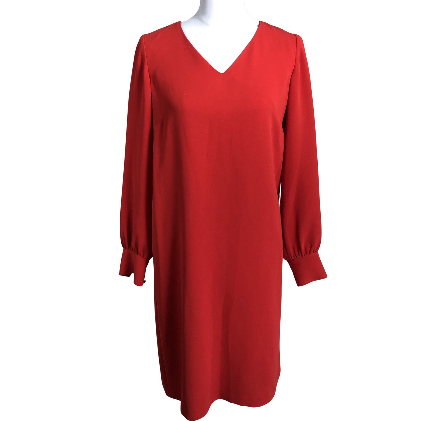 Unisex Comma - Schiffon dress, size 34 - Red (1)