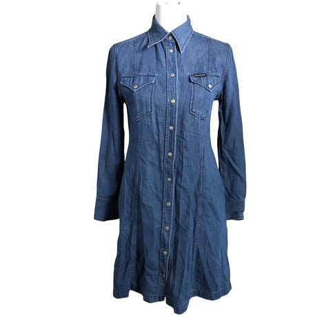 Unisex Calvin Klein Jeans - Denim dress, size 38 - Blue ()