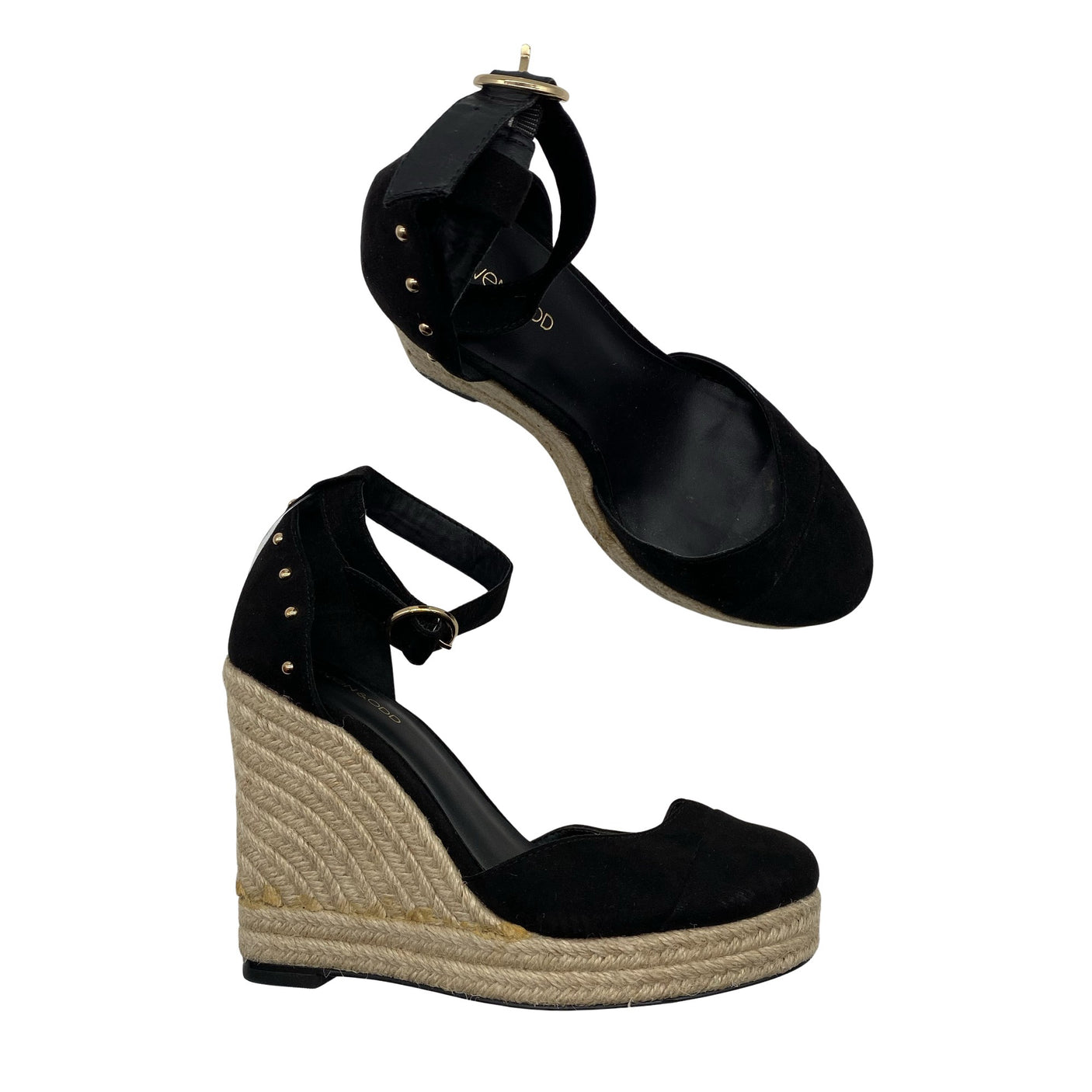 Unisex Even&Odd - Wedge heel shoes, size 37 - Black (1)