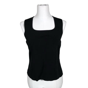 Unisex Ivo Nikkolo - Tricot tank top, size 40 - Black (2)