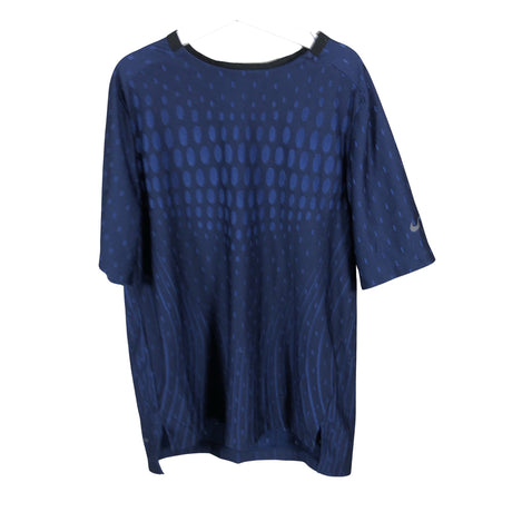 Unisex Nike - Sports shirt, short sleeve, size 152 - 158 - Blue ()
