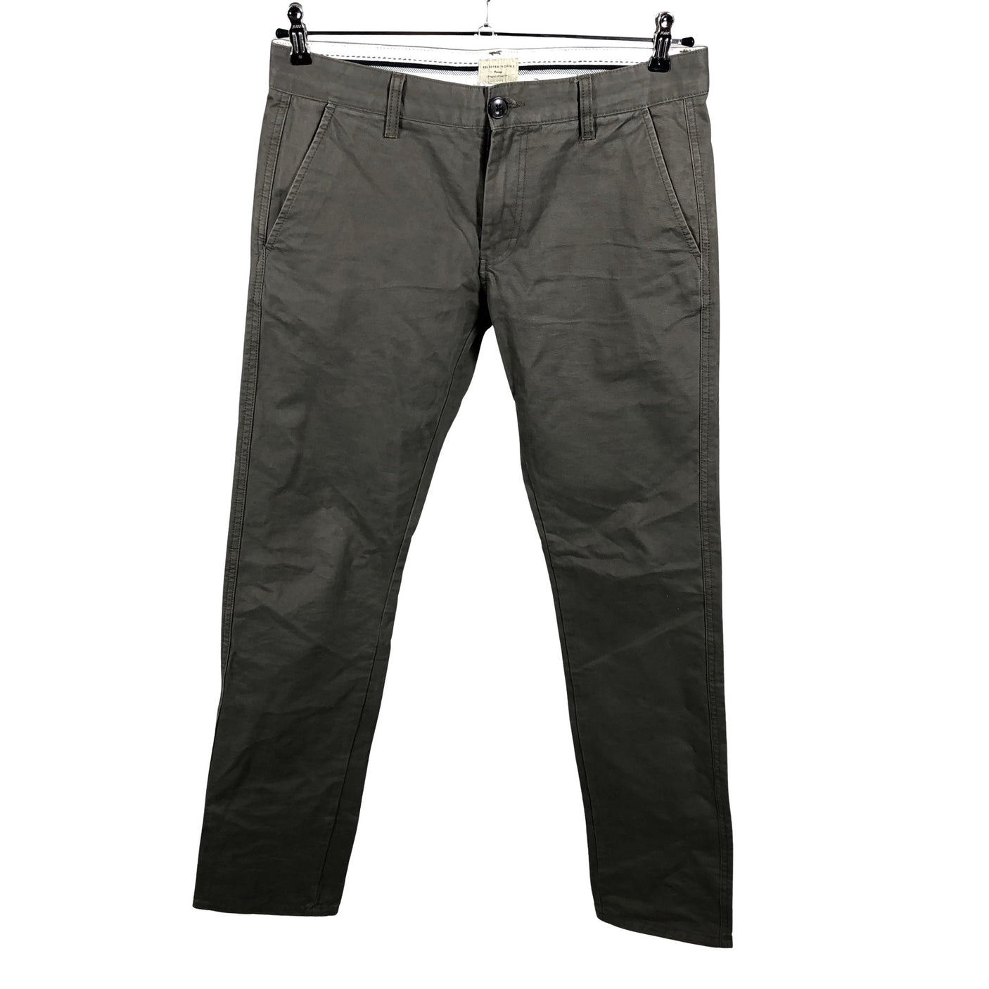 Unisex Selected - Chinos, size W32 - Brown (1)