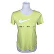 Unisex Nike - Sports shirt, short sleeve, size 34 - Green ()