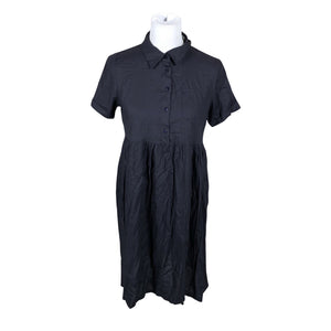 Unisex Mama Licious - Schiffon dress, size 36 - Blue (2)