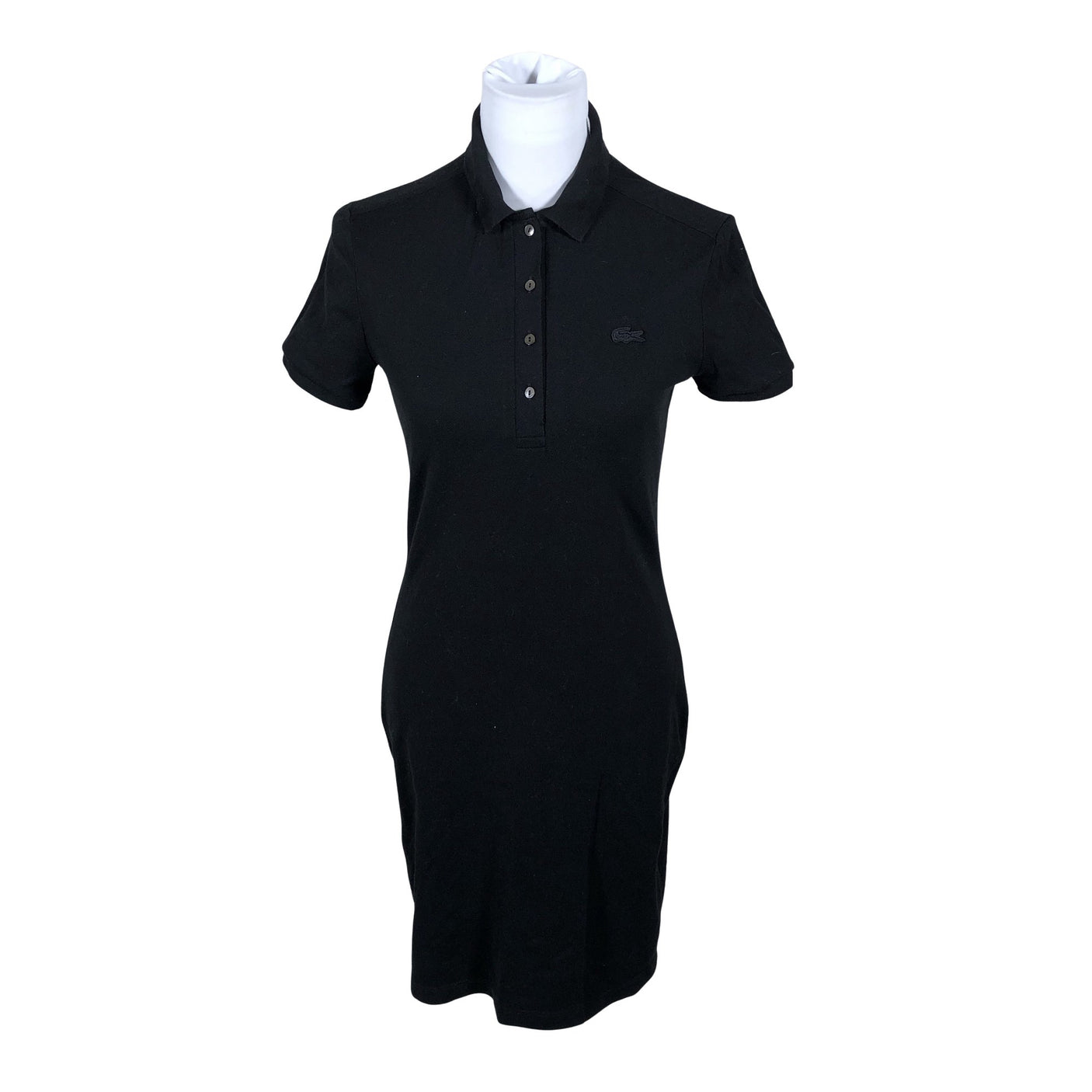 Unisex Lacoste - Pique dress, size 36 - Black (1)